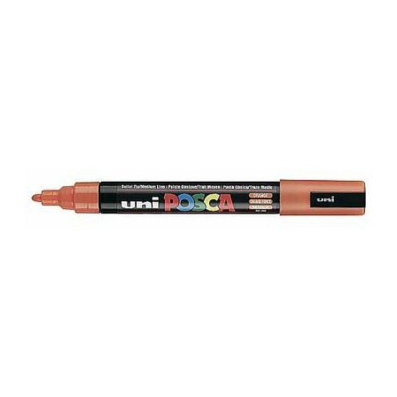 foto del prodotto uniposca marker punta 5m orange x12