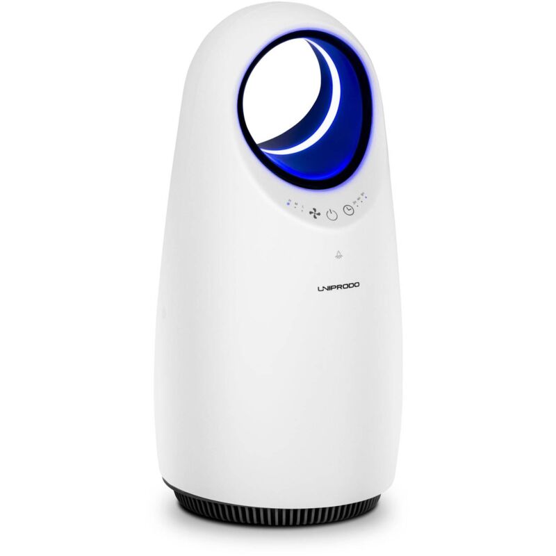 foto del prodotto uniprodo purificatore aria depuratore aria casa sistema filtraggio 3 strati hepa 10 qm