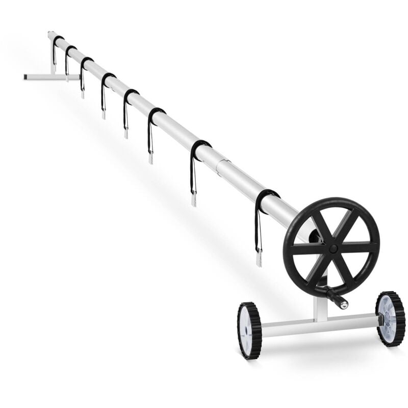 foto del prodotto uniprodo rullo avvolgitore piscina copertura automatica termica solare mobile 3 5,7 m