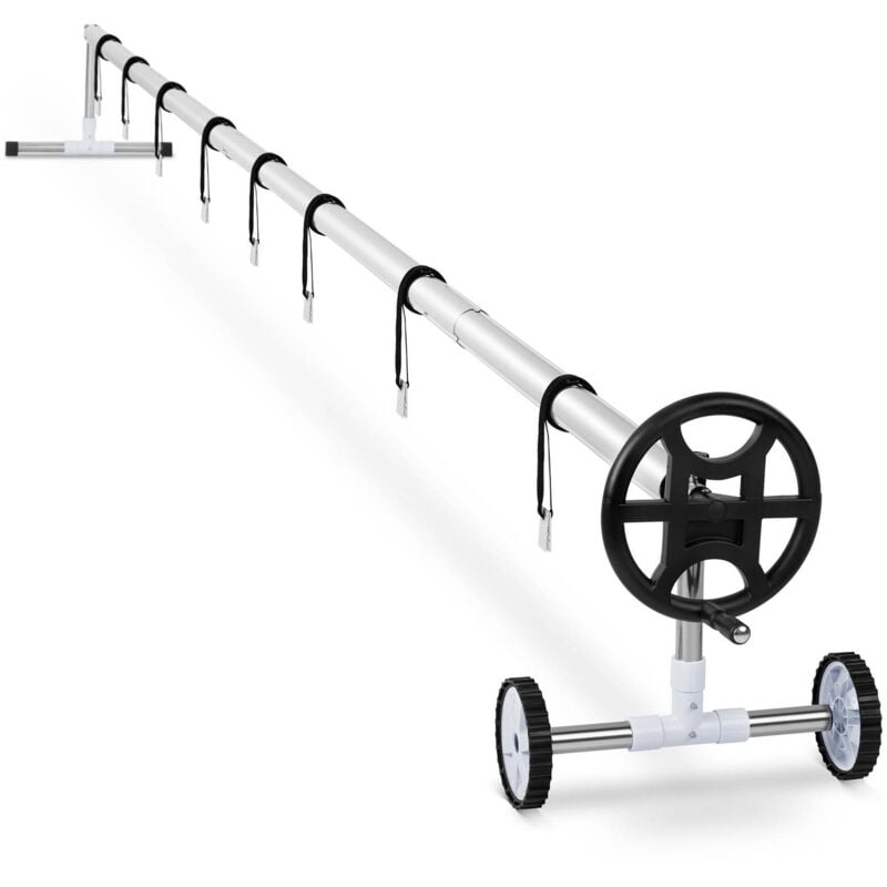 foto del prodotto uniprodo rullo avvolgitore piscina copertura automatica termica solare mobile 4,2 5,2m