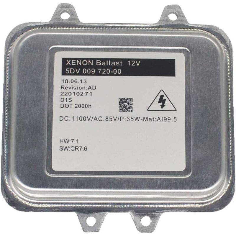 foto del prodotto unit di controllo ballast xenon hid applicabile per vauxhall astra ja 5dv00972000 5dv 009 720 00 ad version
