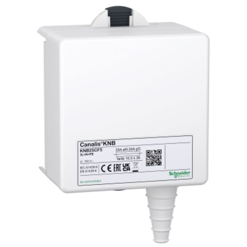 foto del prodotto unit di derivazione telemecanique per fusibile 10x38 25a 4p knb25cf5
