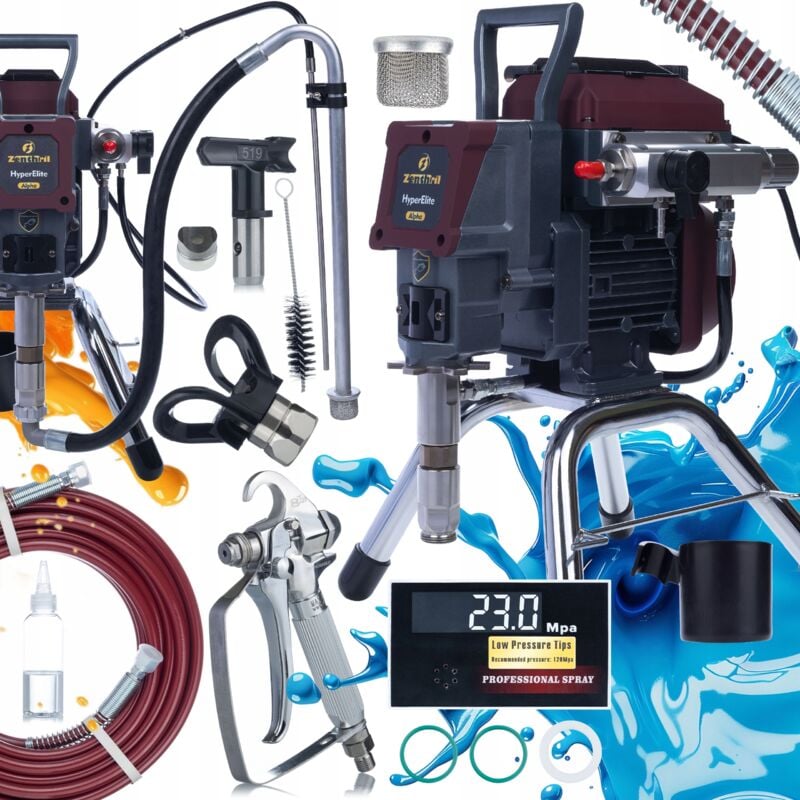 foto del prodotto unit di verniciatura zenthril blaze y, 1200w 25mpa 0.019 , 1.8 l min, serie hyperelite