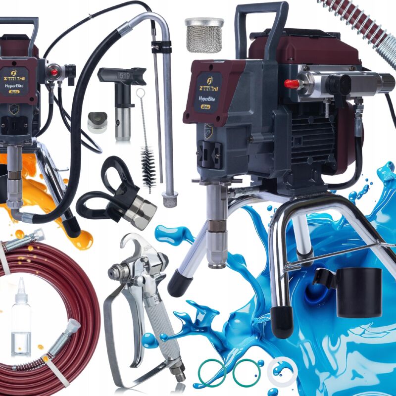 foto del prodotto unit di verniciatura zenthril nova x, 1200w 25mpa 0.019, 1.8l min, serie hyperelite