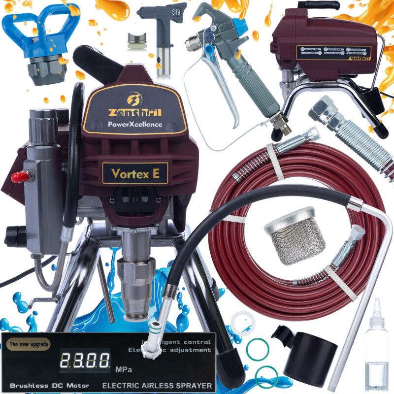 foto del prodotto unit di verniciatura zenthril vortex e, 3000w 20mpa 0,021 , 3,5l min, serie powerxcellence