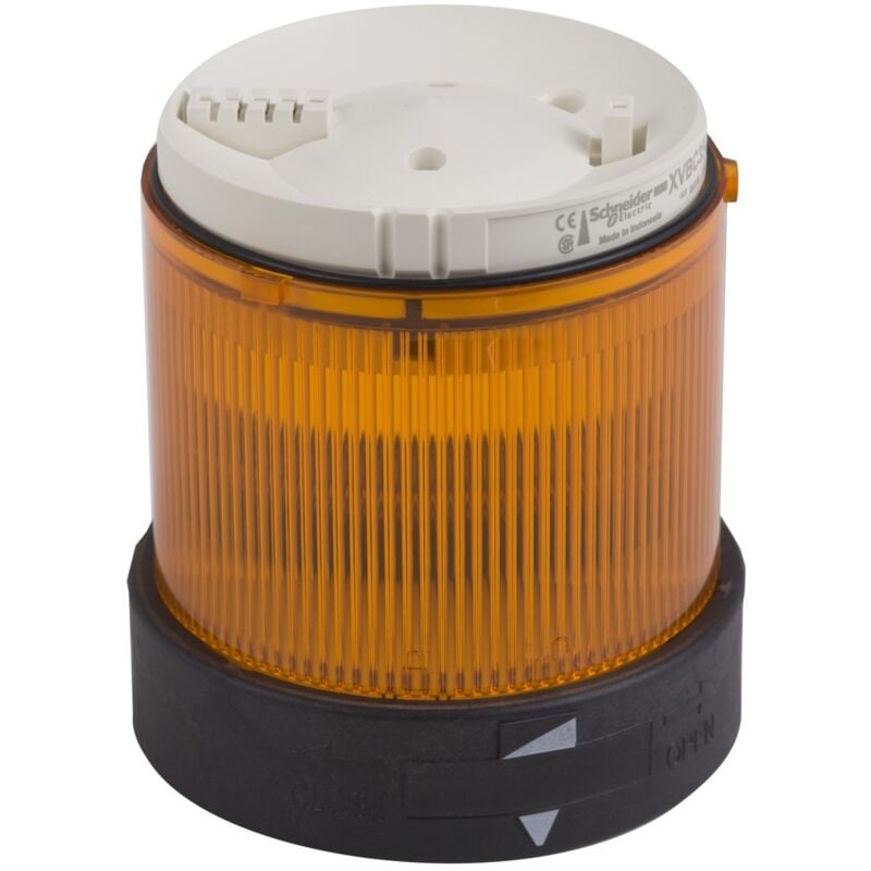 foto del prodotto unità luminosa led arancione luce fissa 7w 250v ip66 harmony xvb schneider xvbc35
