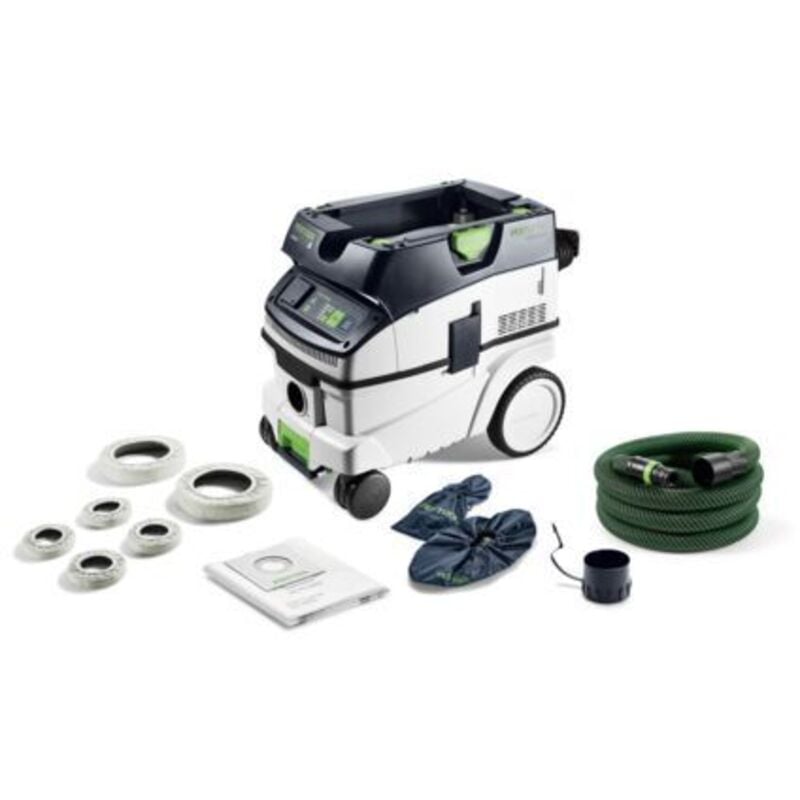 foto del prodotto unità mobile d'aspirazione cleantec ctm 26 ei-flr - festool