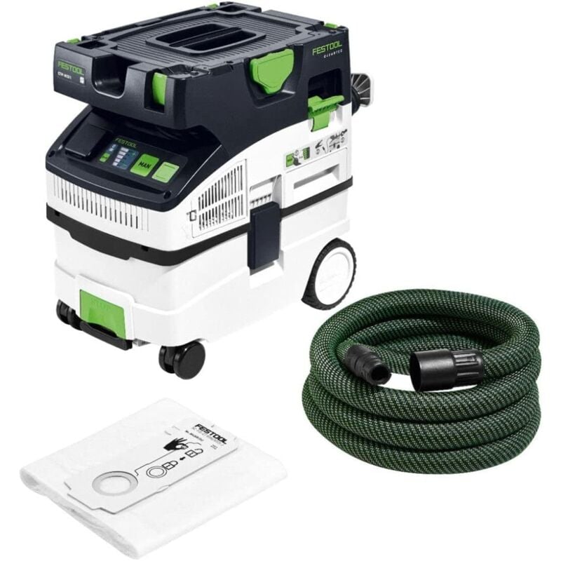 foto del prodotto unità mobile d'aspirazione ctm midi i cleantec - 574822 - festool