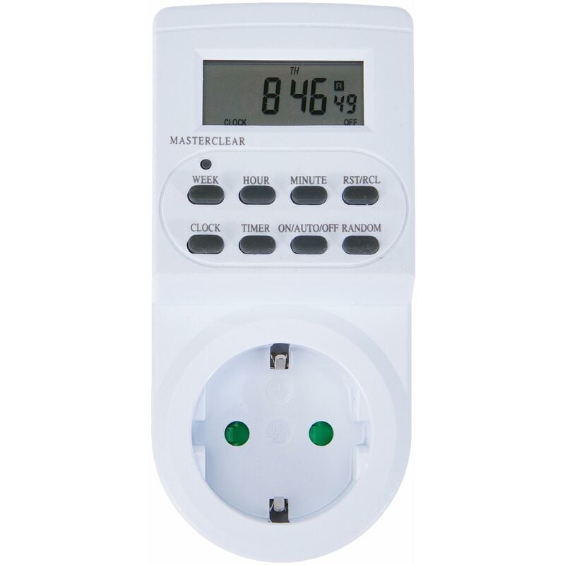 foto del prodotto unitec timer settimanale digitale