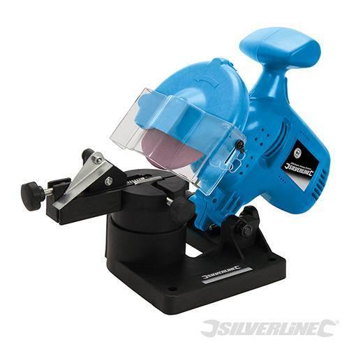 foto del prodotto united trade affilatrice elettrica per catene di motosega e dischi 220w accessori