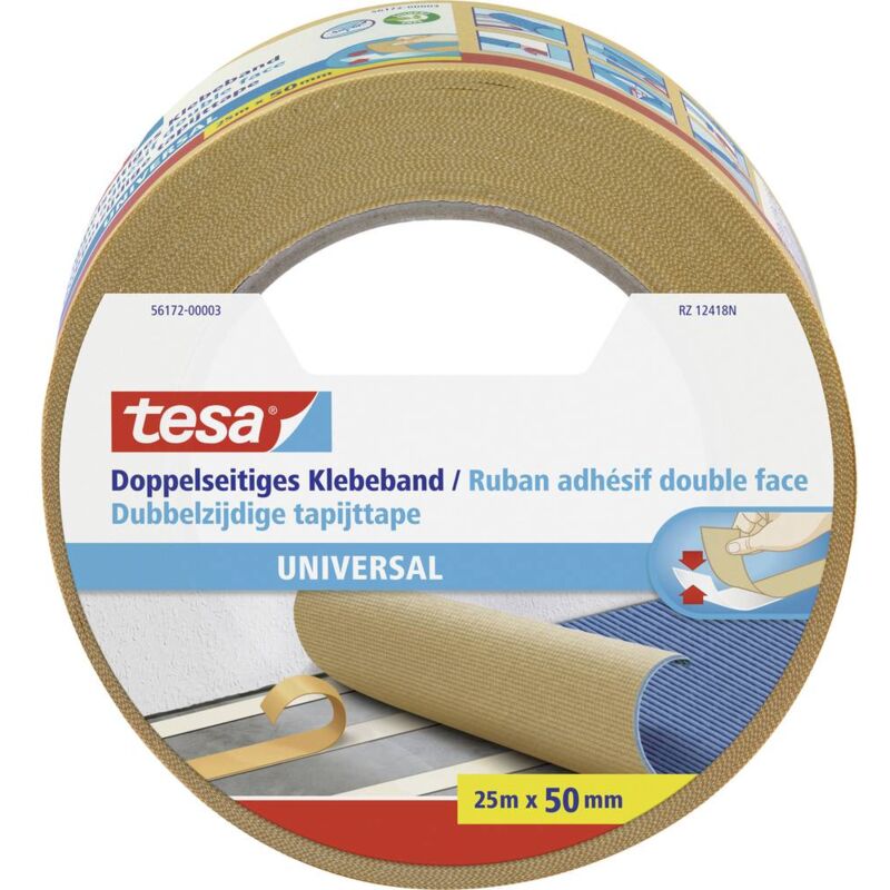 foto del prodotto universal 56172 00003 11 nastro biadesivo bianco l x l 25 m x 50 mm 1 pz. tesa