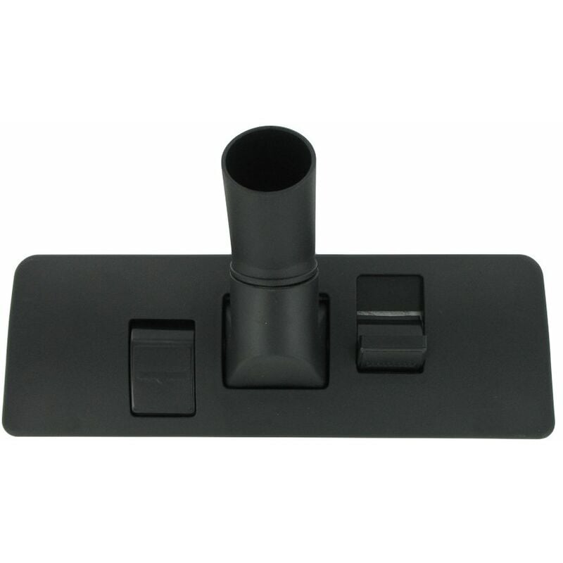 foto del prodotto universal europart bocchetta e in plastica per pavimenti con doppio pedale, 35 x 270 mm, colore nero