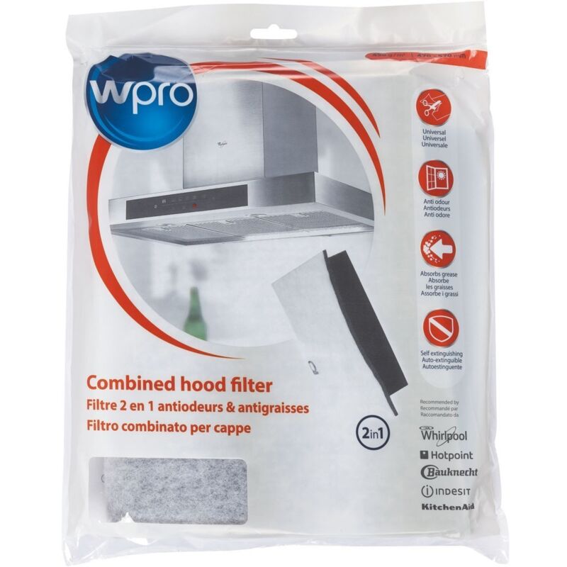 foto del prodotto universal filter per cappuccio 470x570 mm ucf016 rif 484000008524 wpro