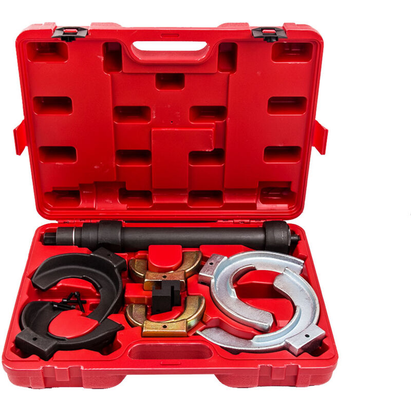 foto del prodotto universal garage strut coil clamp shock absorber spring compressors tool kit