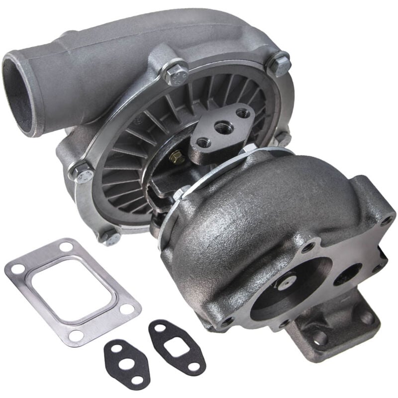foto del prodotto universal turbo t3 t4 t04e turbocompressore oil cooled turbine 5 bolts flange