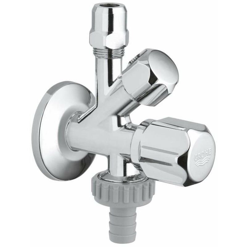 foto del prodotto universal valvola a gomito combinata originale was, cromata 22035000 grohe