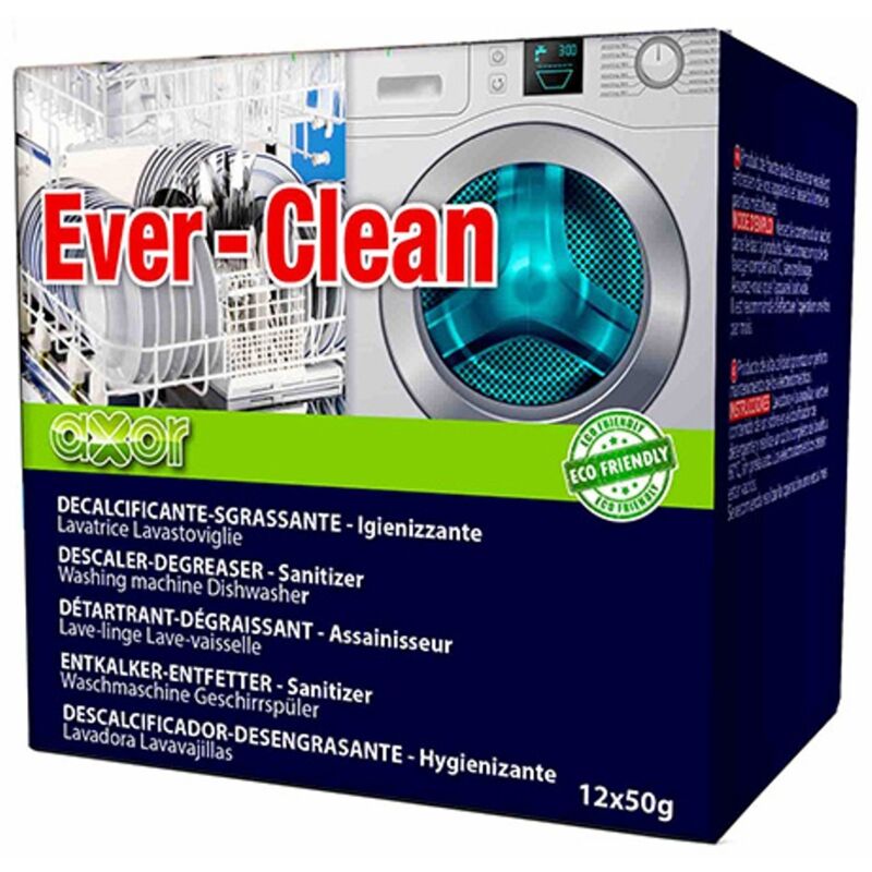 foto del prodotto universale decalcificante sgrassante pulizia igienizza lavatrice lavastoviglie 600g kl058