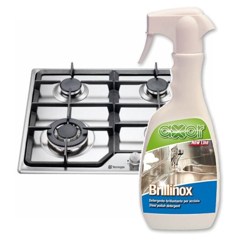 foto del prodotto universale detergente amti impronta superficie in acciaio piani cottura inox 500ml