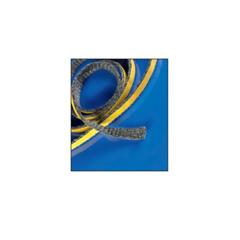 foto del prodotto universale guarnizione treccia adesiva in textape stufe a pellet e a legna porte 10x3mm