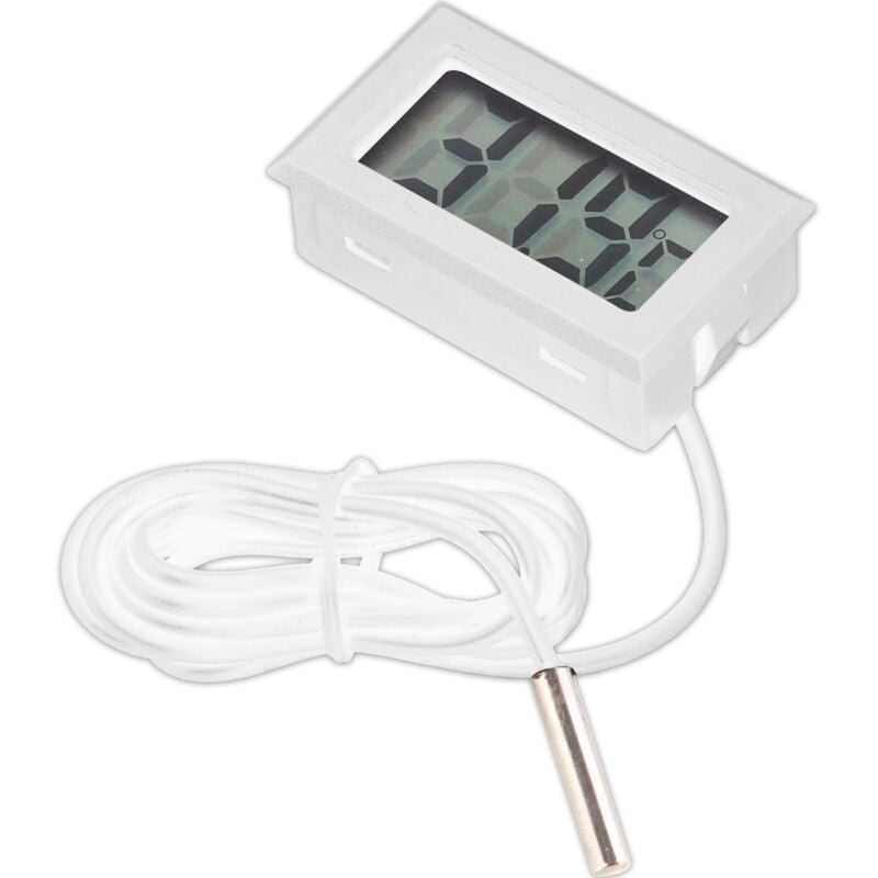 foto del prodotto universale termometro digitale 40 70 a sonda con sonda 90cm uso refrgerazione