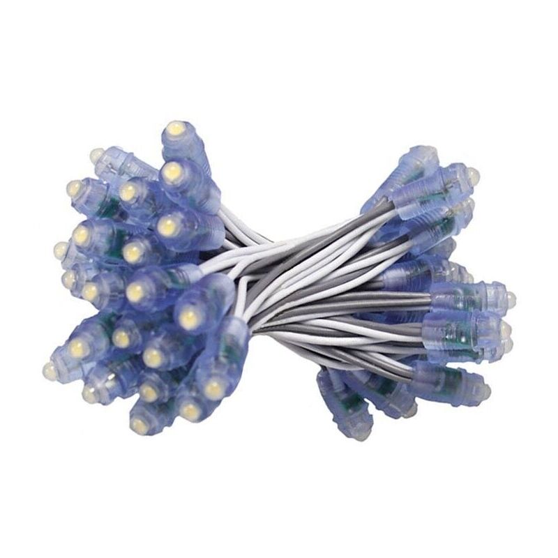 foto del prodotto universo 50 led luce bianca fredda punto luci luminosi effetto cielo stellato incasso 12v