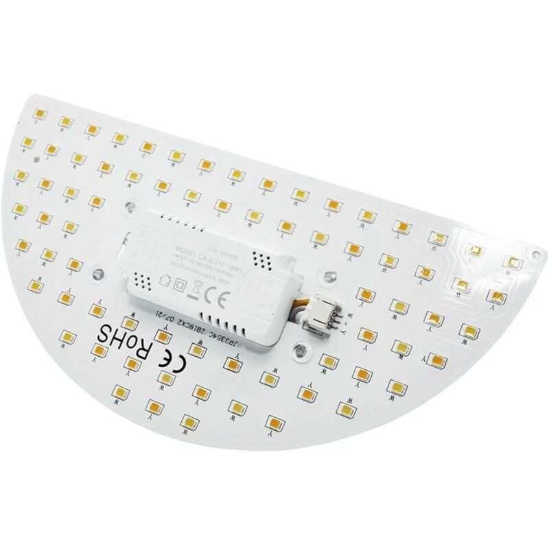 foto del prodotto universo circolina led 12w 15cm ricambio per plafoniera anello rotondo lampada a basso consumo per soffitto cucina bagno magnetico