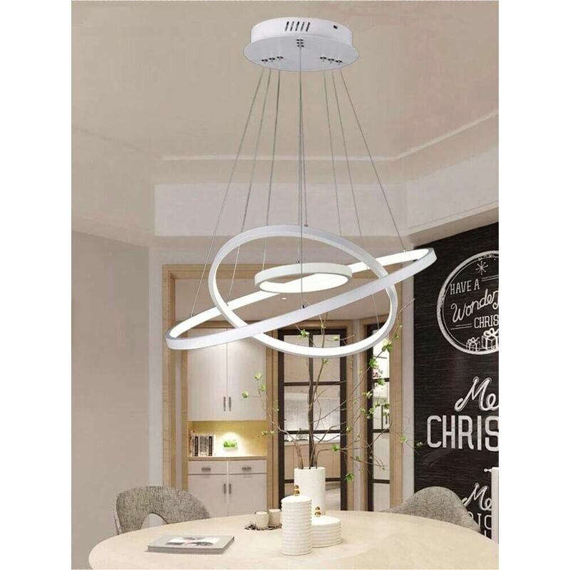 foto del prodotto universo lampadario a sospensione 51 watt led 3 tonalita luce bianca calda naturale