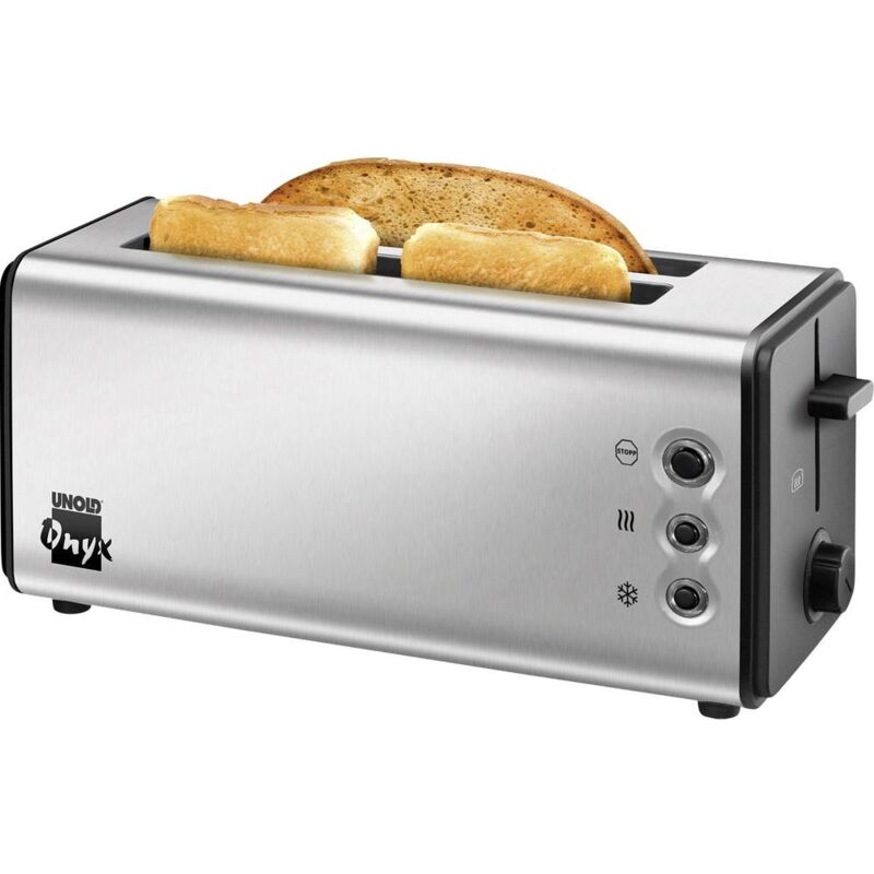 foto del prodotto unold 38915 tostapane lungo doppio con cavo acciaio inox