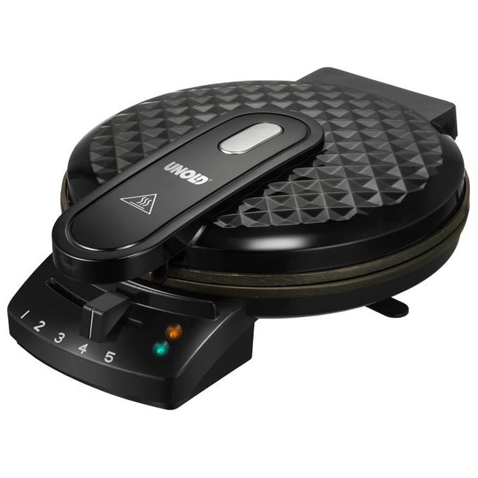 foto del prodotto unold piastra per waffle diamond 1200w nero