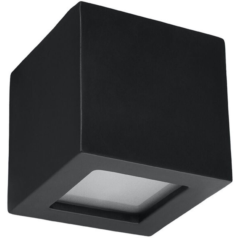 foto del prodotto up down wandleuchten schwarz e27 applique up down nero e27