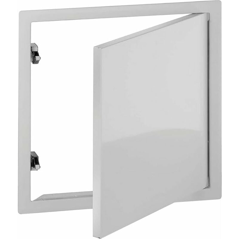 foto del prodotto upmann 20476 porta con chiusura a scatto softline sv 300 x 300 ral9016, bianco, 33.5 x 33.5 x 2.5 cm, 1 pezzo