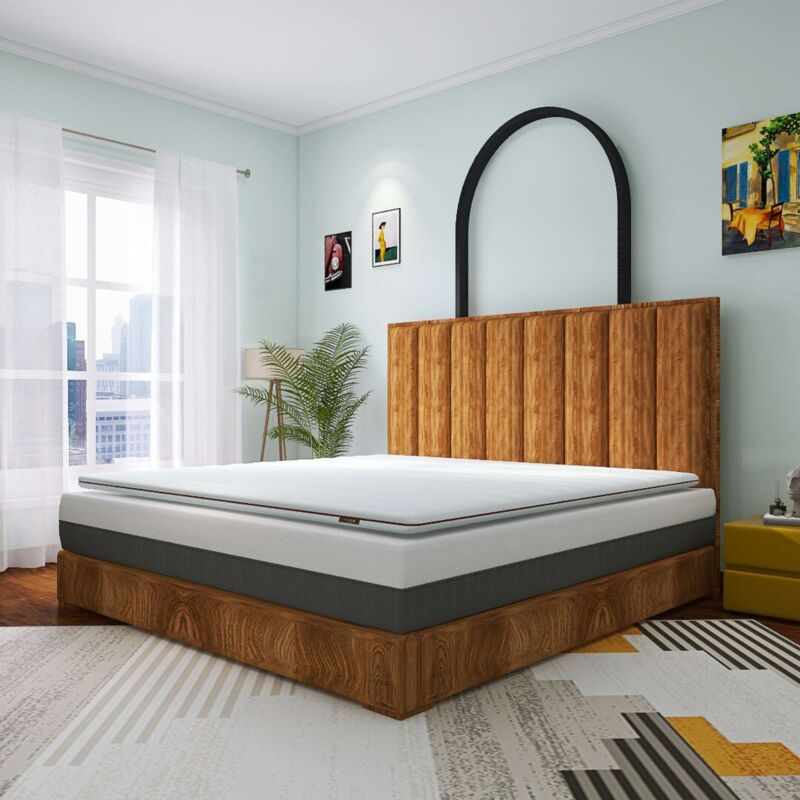 foto del prodotto upnap didy topper memory foam 9 zone alto 5 7 10 cm taglia singolo 80 x 190 spessore 5 cm