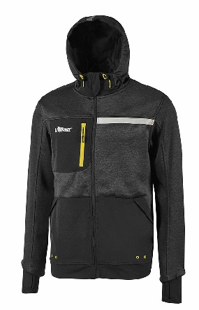 foto del prodotto upower felpa galaxy black carbon tg.xxlinvernale