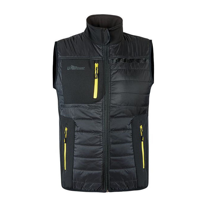 foto del prodotto upower gilet black carbon taglia m wall