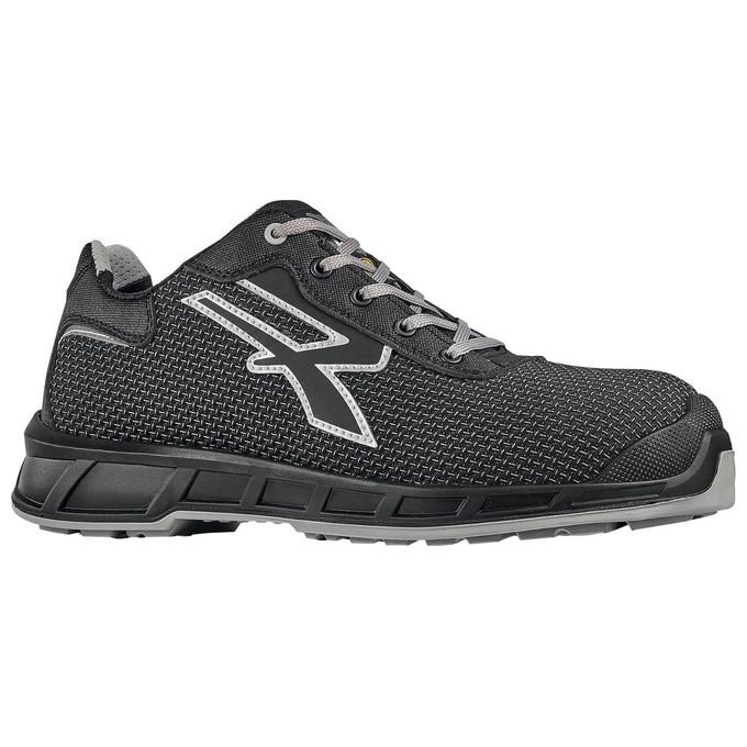 foto del prodotto upower scarpe jackson grigio silver basse numero 42 s3