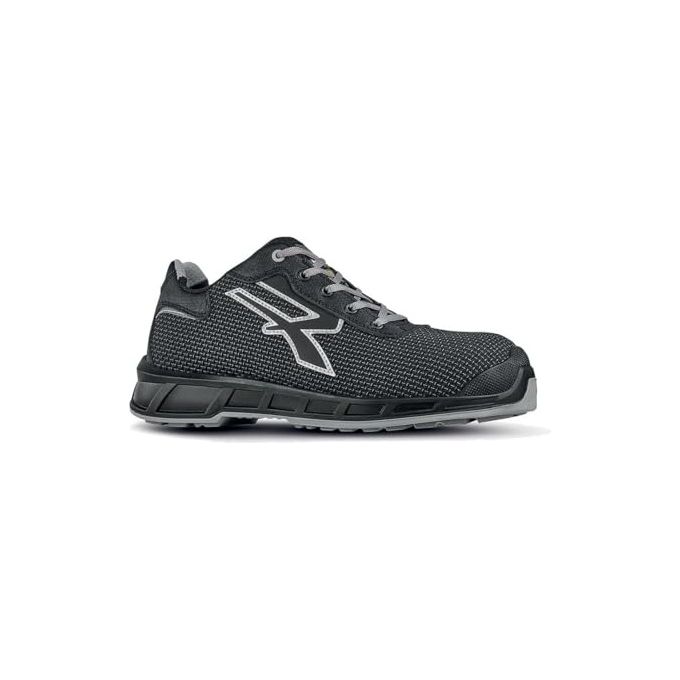 foto del prodotto upower scarpe jackson grigio silver basse numero 46 s3