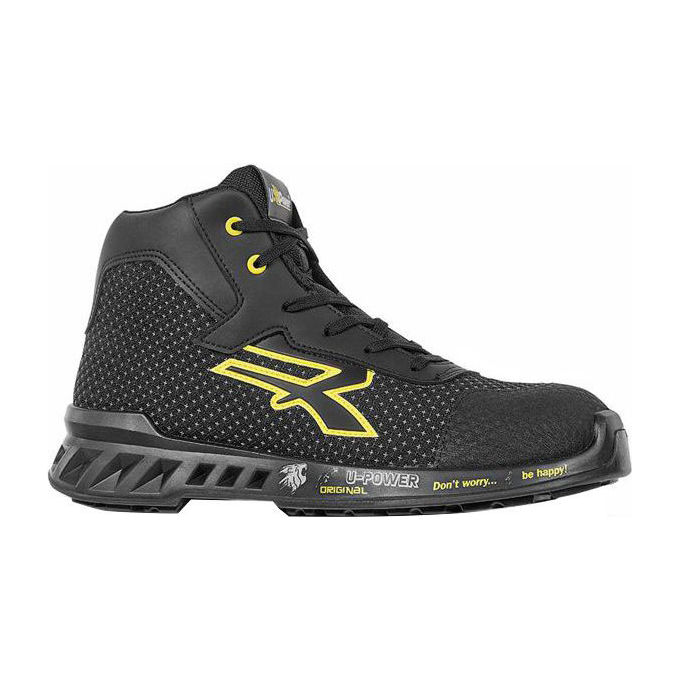 foto del prodotto upower scarpe joe nero giallo alte numero 43 s3