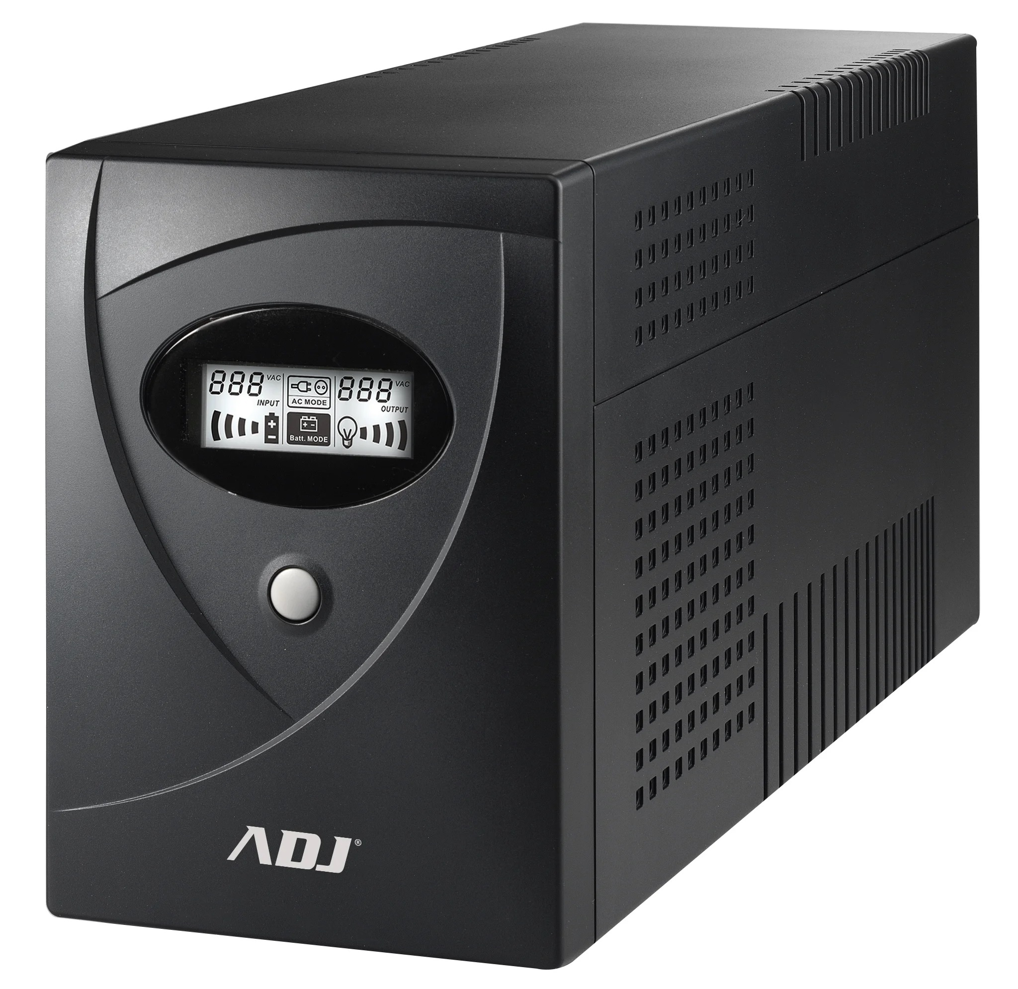 foto del prodotto ups 2 kva desktop line int.server series 6 iec rj11 45 lcd cbs adj