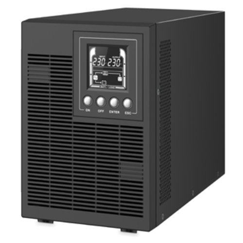 foto del prodotto ups atlantis a03 op1502p server online pro 1500va 1350w tower tripla batteria usb rs232 epo 4xiec lcd slot snmp a03 snmp2 in 