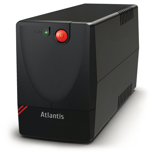 foto del prodotto ups atlantis a03 x1000 750va 375w one power stepwave line interactive avr 3 step 2xschuko