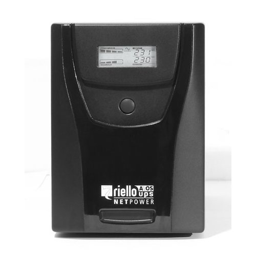 foto del prodotto ups riello netpower 1500 1500va 900w tower auton. 8 min.