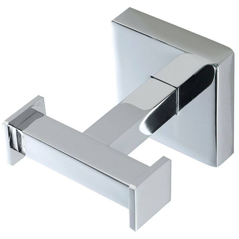 immagine 0 del prodotto urania porta accappatoio doppio cromato codice prod 000u13 208 stilhaus