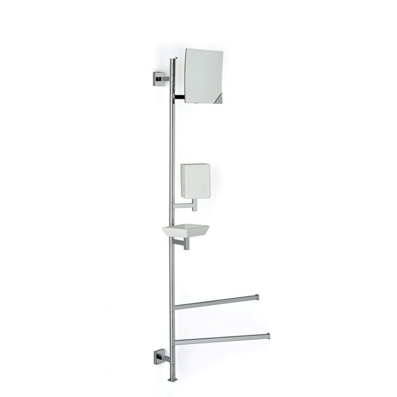 foto del prodotto urania specchio ingranditore per colonna cromato codice prod 000u24.56108 stilhaus