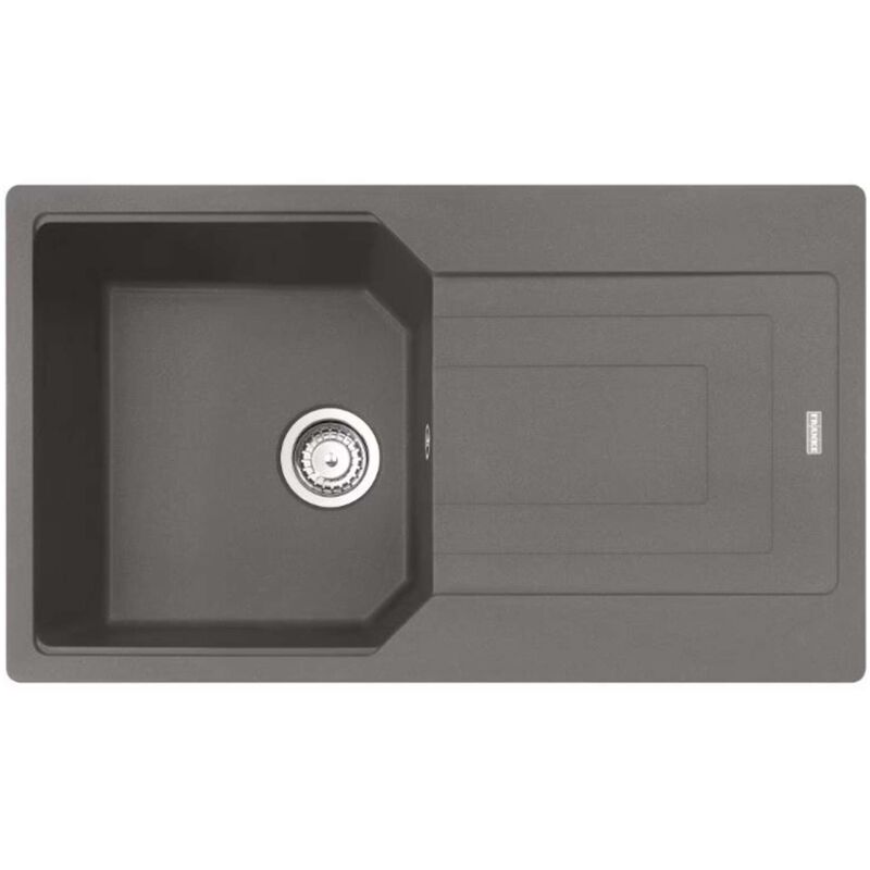 foto del prodotto urban lavello in fragranite ubg 611 86, 86x50 cm, pietra grigia 114.0700.115 franke