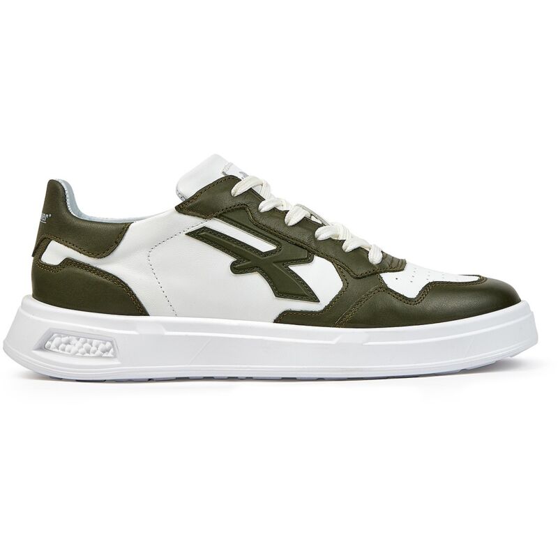 foto del prodotto urban sneakers scarpa genesis in morbida pelle bianca con suola antiscivolo 41 u power