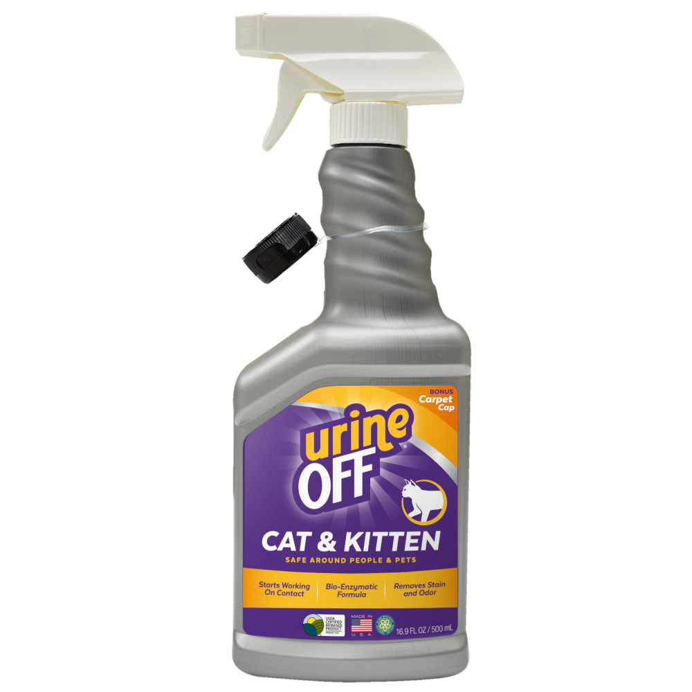 foto del prodotto urine off elimina odori e macchie per gatti 500 ml spray