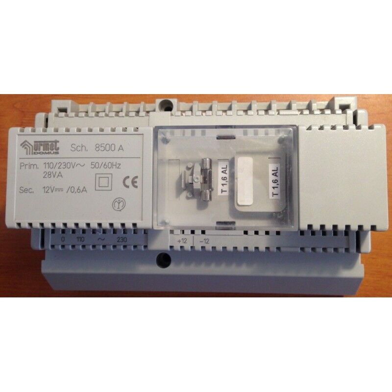 foto del prodotto urmet alimentatore da guida 8500a 28va