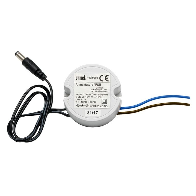 foto del prodotto urmet alimentatore telecamera ip66 230 vca 12 vcc da incasso 1092 803