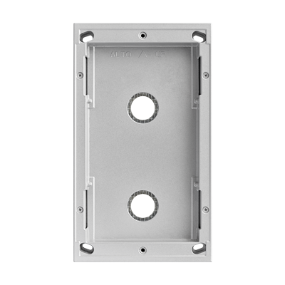 foto del prodotto urmet alpha custodia con telaio 1 fila 2 moduli 1168 312