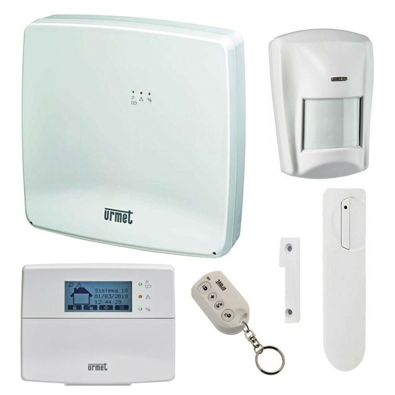 foto del prodotto urmet kit wireless con comunicatore gsm ip cod. 1051 911 